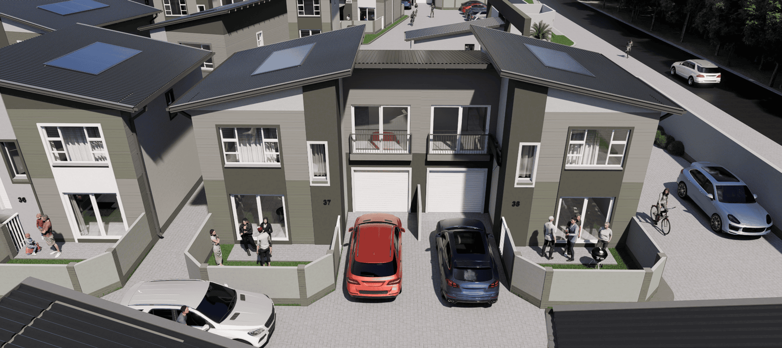 Type B Unit Exterior