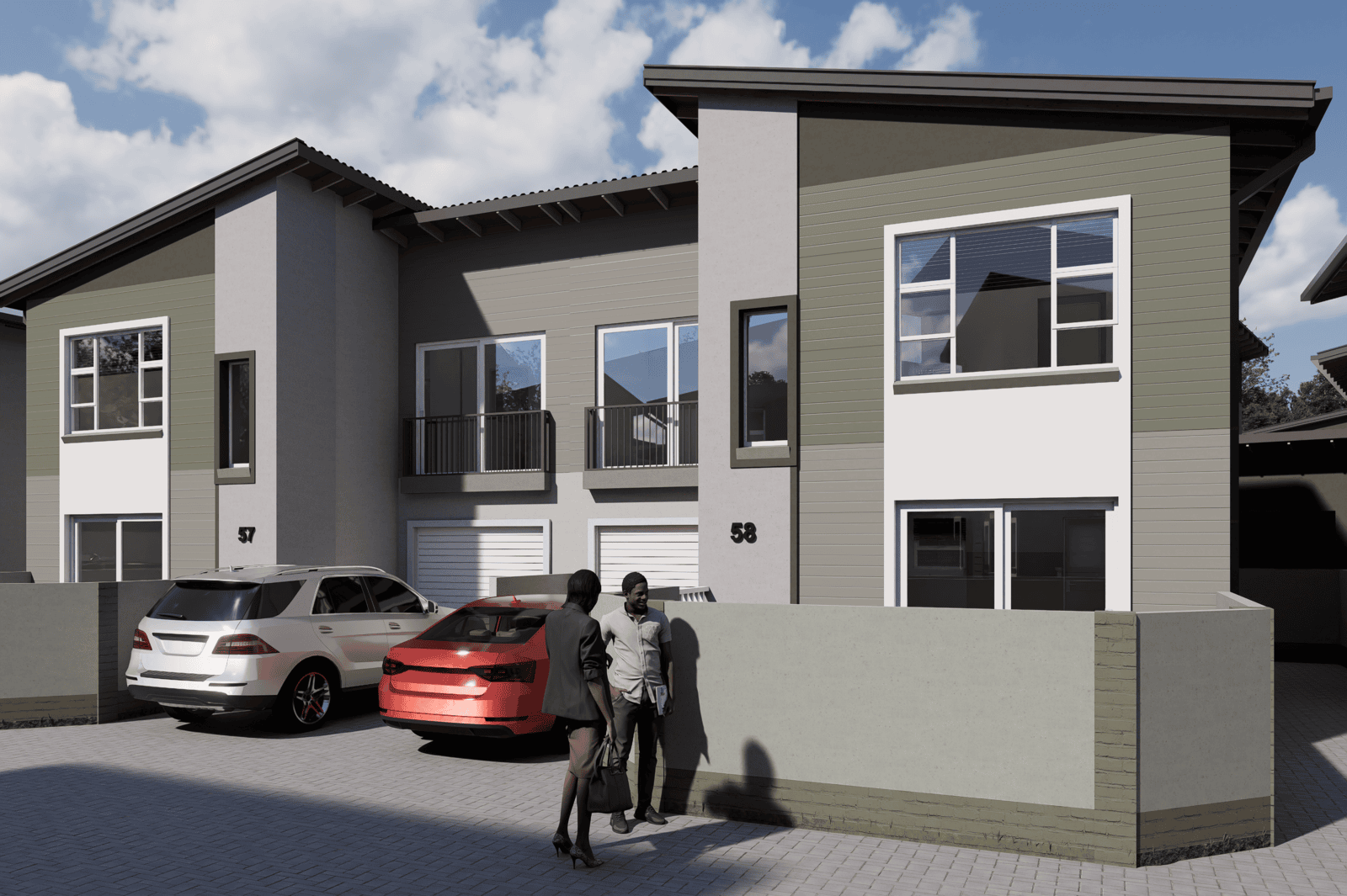 Type B Unit Exterior