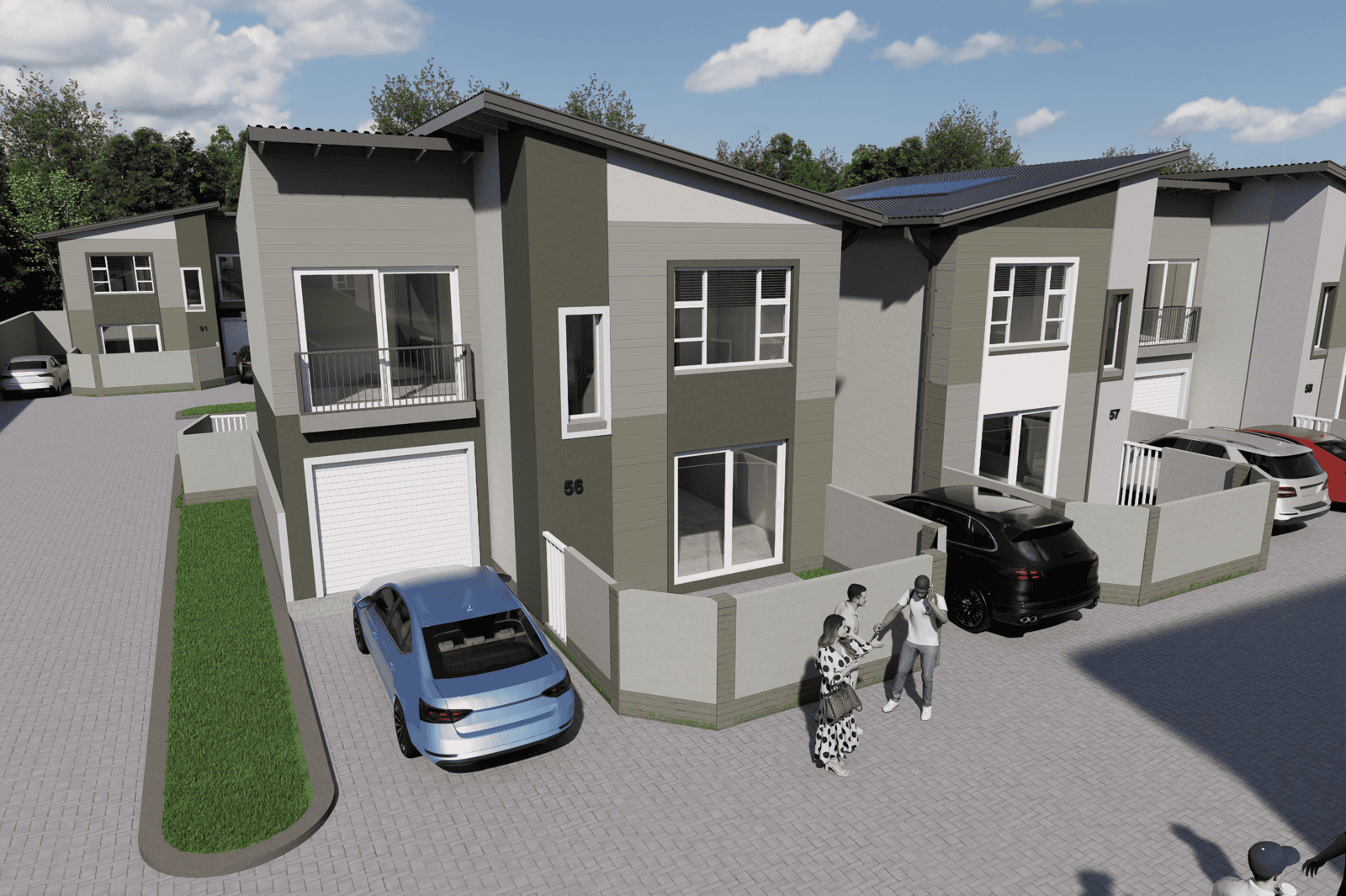 Type B Unit Exterior