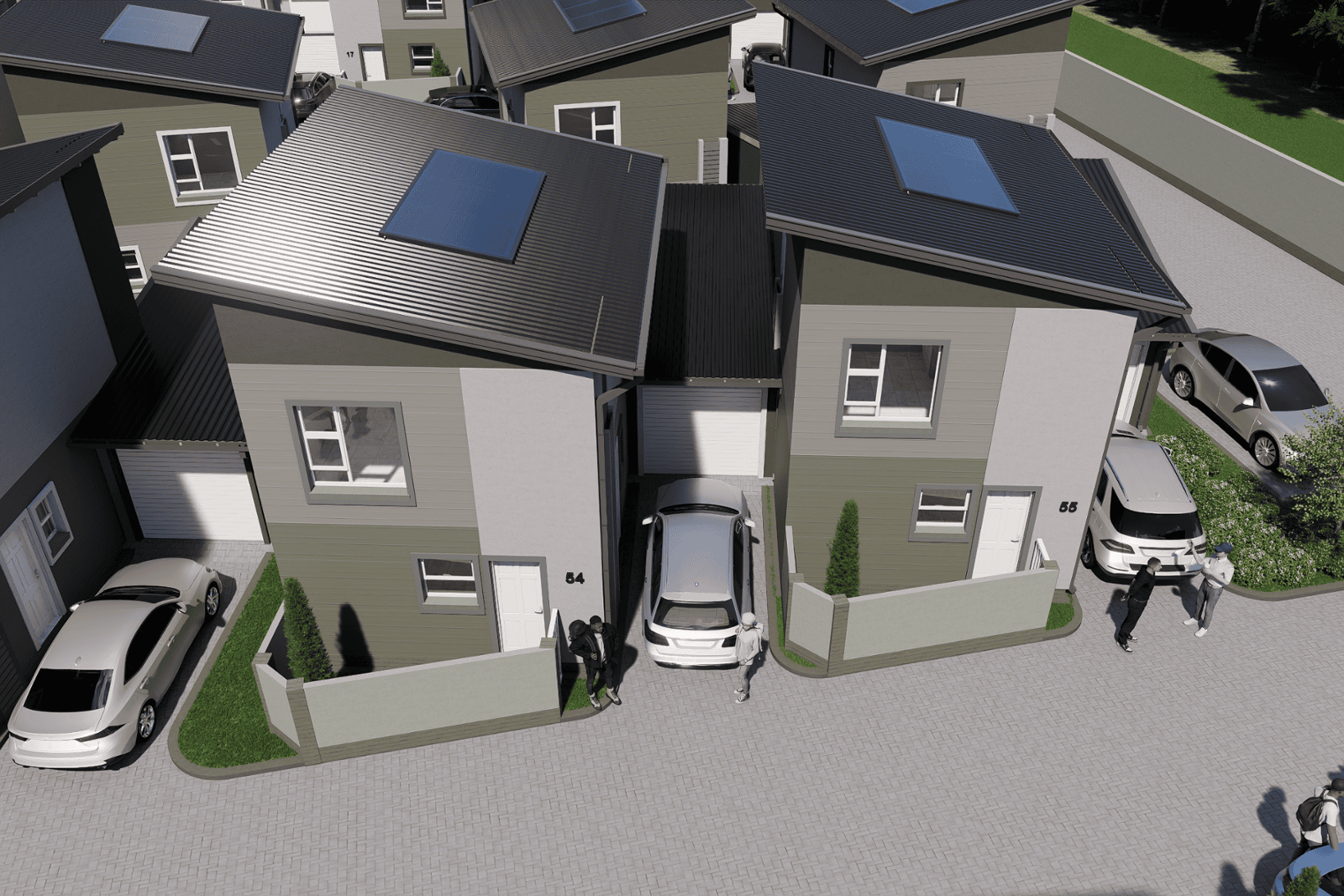 Type C Unit Exterior