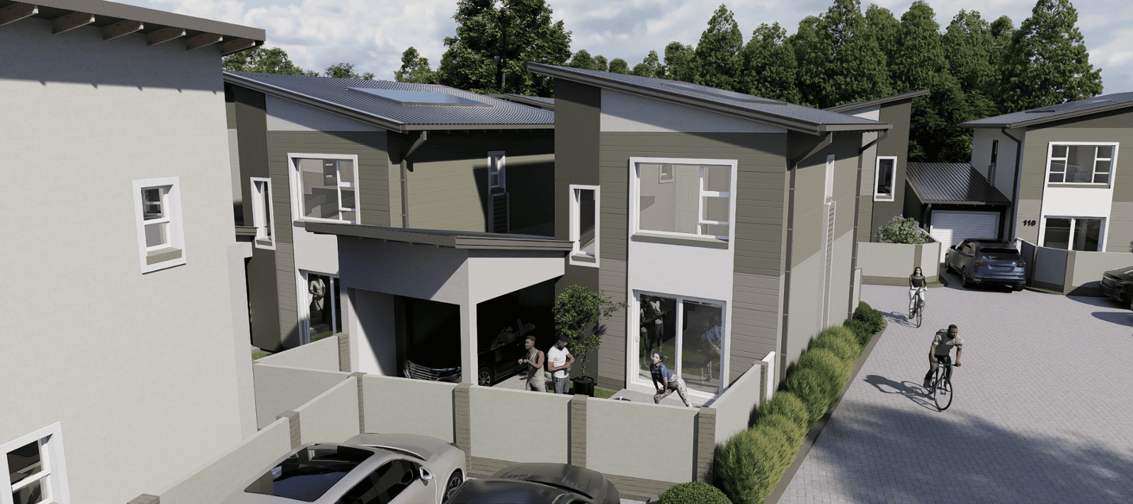 Type C Unit Exterior